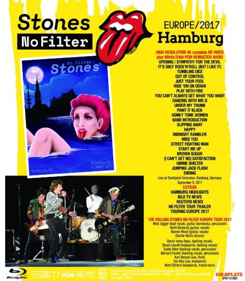 ROLLING STONES / No Filter Hamburg (1BR)