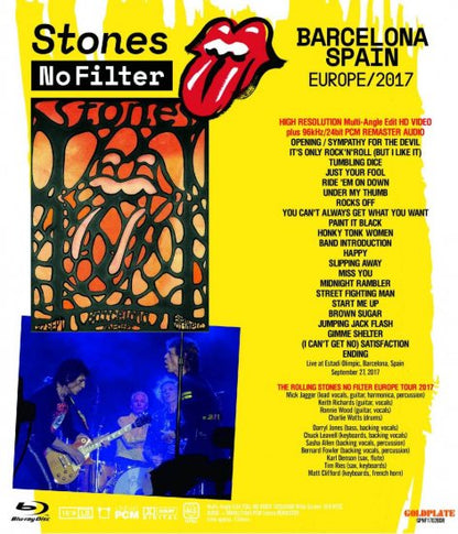 ROLLING STONES / No Filter BARCELONA (1BR)