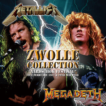 METALLICA/MEGADETH/ZWOLLE COLLECTION CAJA DE SONIDO ESTÉREO (2 CD)