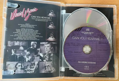 David Bowie Can You Hear Me? 1974-1975 YOUNG AMERICANS RECORDING SESSIONS plus AMERICAN YEARS DVD (2CD+1DVD)