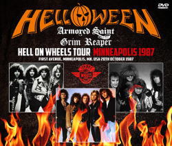 V.A.(HELLOWEEN , ARMORED SAINT, GRIM REAPER) / HELL ON WHEELS TOUR MINNEAPOLIS 1987 PRO SHOT (3DVDR)