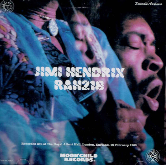 Jimi Hendrix RAH218 1969 2CD Moonchild Record