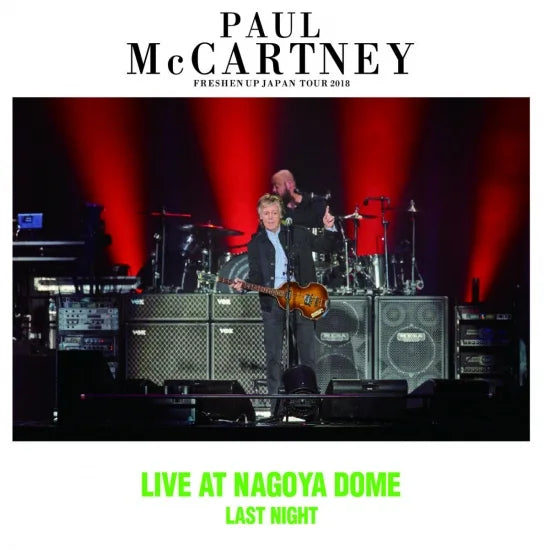 PAUL McCARTNEY / DAL VIVO AL NAGOYA DOME IERI SERA FRESHEN UP JAPAN TOUR 2018 (2CD)