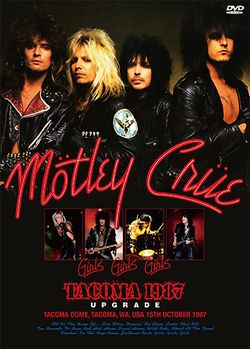 MOTLEY CRUE / TACOMA 1987 UPGRADE PRO SHOT (1DVD)