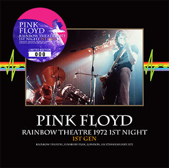 PINK FLOYD / RAINBOW THEATRE 1972 1ª NOTTE 1ª GEN (2CD)