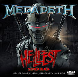 MEGADETH / HELLFEST 2016 PRO SHOT (2DVDR)