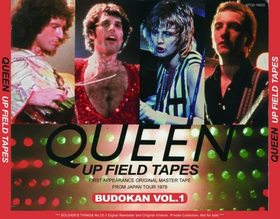 QUEEN / UP FIELD TAPES BUDOKAN VOL.1 (4CDR)