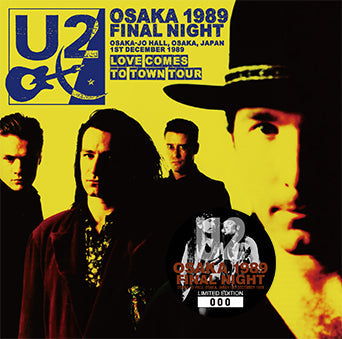 U2 / OSAKA 1989 FINAL NIGHT 2CD