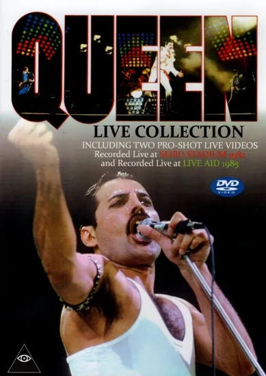 QUEEN / LIVE COLLECTION SEIBU STADIUM 1982 AND LIVE AID 1985 (1DVDR)