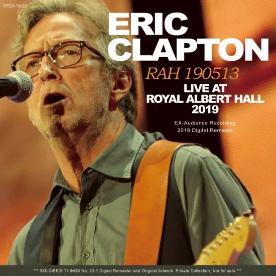 ERIC CLAPTON / RAH 190513 LIVE AT ROYAL ALBERT HALL 2019 (2CDR)