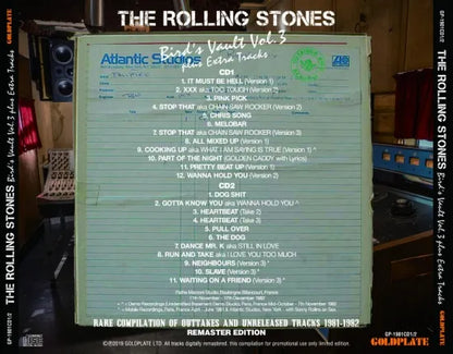 THE ROLLING STONES / BIRD'S VAULT VOL.3 plus EXTRA TRACKS (2CD)