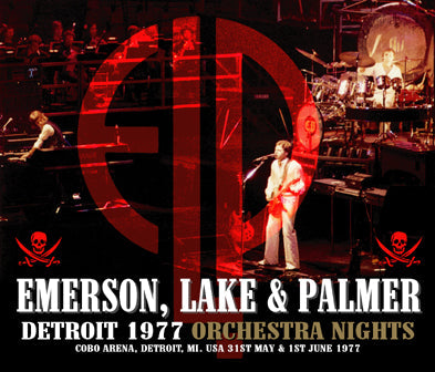 EMERSON, LAKE & PALMER / DETROIT 1977 ORCHESTRA NIGHTS (4CDR)