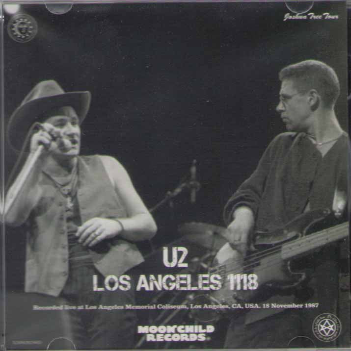 U2 / Los Angeles 1118 Joshua Tree Tour 1987 2CD Moonchild Records