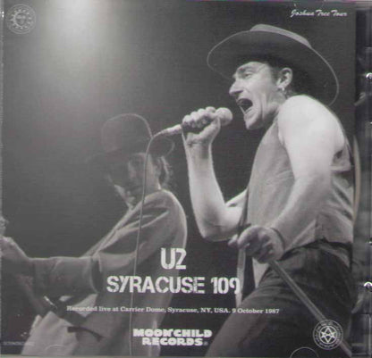 U2 / Syracuse 109 Joshua Tree Tour 1987 2CD Soundboard Moonchild Records