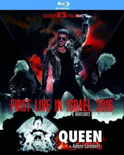 QUEEN+ADAM LAMBERT / FIRST LIVE IN ISRAEL 2016 (1BDR)