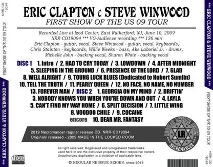 ERIC CLAPTON & STEVE WINWOOD / FIRST SHOW OF THE US 09 TOUR (2CDR)