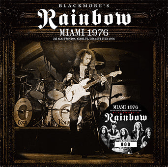 BLACKMORE'S RAINBOW / MIAMI 1976 (2CD)
