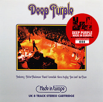 DEEP PURPLE / HECHO EN EUROPA, REINO UNIDO, CÁPSULA ESTÉREO DE 8 PISTAS (1 CD)