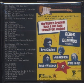 DEREK &amp; THE DOMINOS / EN VIVO EN THE FILLMORE (CAJA DE 4 CD)