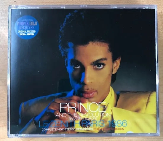 Prince And The Revolution / Le Zenith Paris 1986 Rotterdam & Hamburg 1986 (2CD+1DVD)