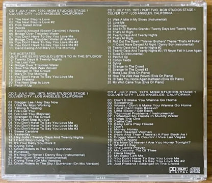 ELVIS PRESLEY / ELVIS MGM 1970 (4CDR)