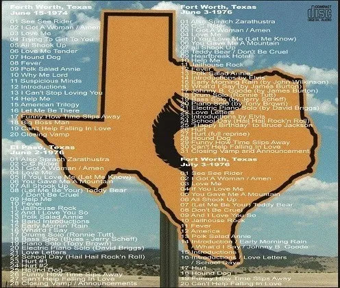 ELVIS PRESLEY / TEXAS TORNADO (4CDR)