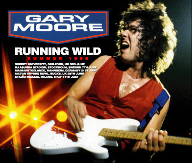 GARY MOORE / CORRIENDO SALVAJE VERANO 1986 (4 CD)