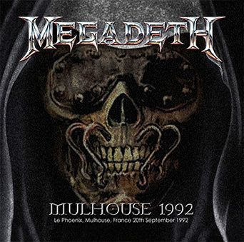 MEGADETH / MULHOUSE 1992 (2CDR)