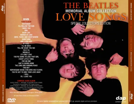 THE BEATLES / LOVE SONGS SPECIAL COLLECTOR'S EDITION (2CD+1DVD)