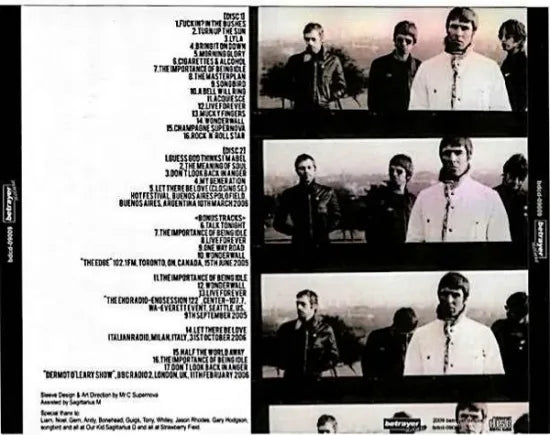 OASIS / 9 TÍTULOS (15 DISCOS)