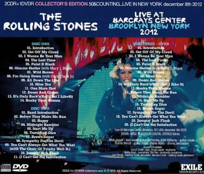 THE Rolling Stones / 50 & Counting... 2012 2013 L.A. New Jersey LONDON NEW YORK 4-Title Set (10 CDR + 3 DVDR)