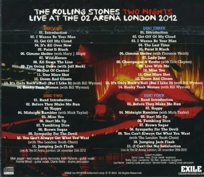 THE Rolling Stones / 50 & Counting... 2012 2013 L.A. New Jersey LONDON NEW YORK 4-Title Set (10 CDR + 3 DVDR)