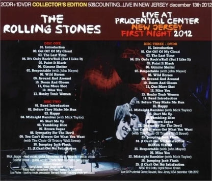 THE Rolling Stones / 50 & Counting... 2012 2013 L.A. New Jersey LONDON NEW YORK 4-Title Set (10 CDR + 3 DVDR)