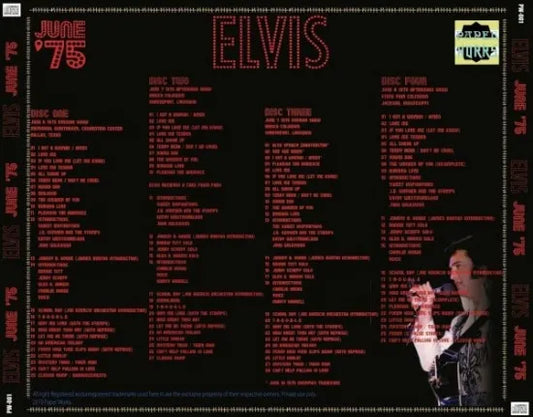 ELVIS PRESLEY / JUNE '75 (4CDR)