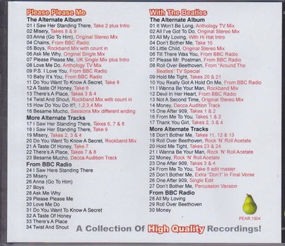 THE BEATLES / PLEASE PLEASE ME & WITH THE BEATLES THE ALTERNATE ALBUM SERIES (2CD)