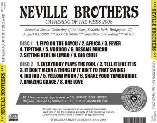 HERMANOS NEVILLE / ENCUENTRO DE VIBRAS 2008 (2 CD)