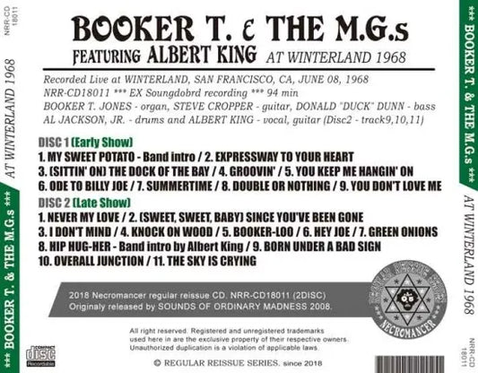 BOOKER T. &amp; THE MGs CON ALBERT KING / A WINTERLAND 1968 (2CDR)