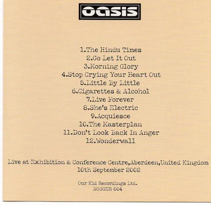 OASIS / Are you gonna be the one who saves me? (1CD + Bonus CD)