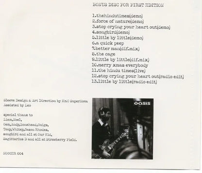 OASIS / Are you gonna be the one who saves me? (1CD + Bonus CD)