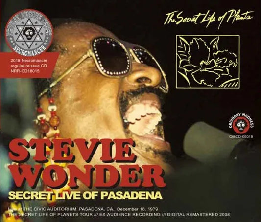 STEVIE WONDER / SECRET LIVE OF PASADENA (3CDR)