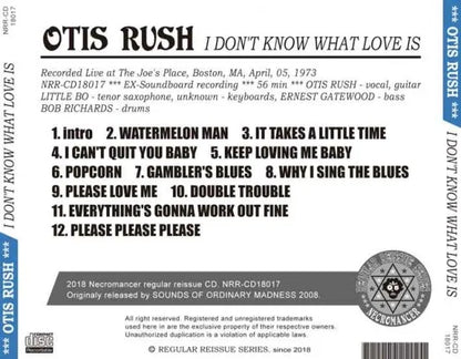 OTIS RUSH / NON SO COSA SIA L'AMORE (1CDR)