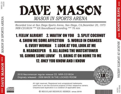 DAVE MASON / MASON IN SPORTS ARENA (1CDR)