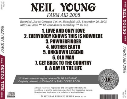 NEIL YOUNG / FARM AID 2008 (1CDR)