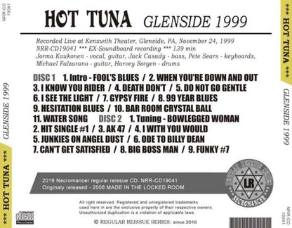 HOT TUNA / GLENSIDE 1999 (2CDR)