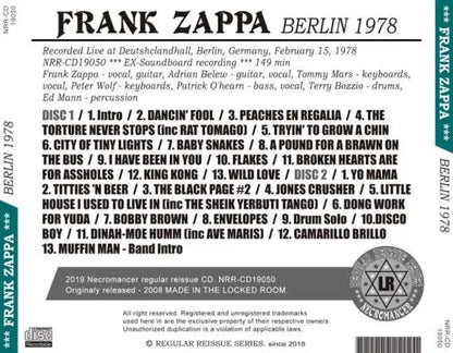 FRANK ZAPPA / BERLIN 1978 (2CDR)