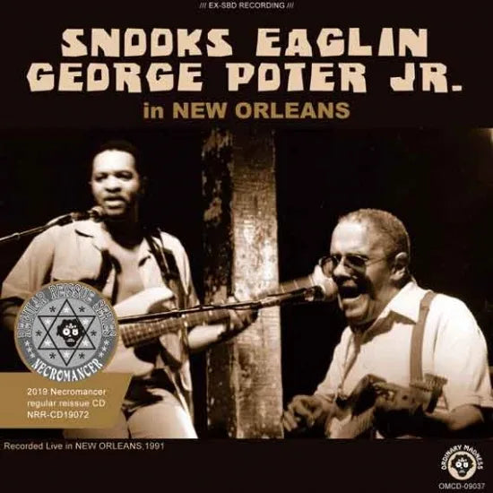 SNOOKS EAGLIN CON GEORGE PORTER JR. / A NEW ORLEANS (1CDR)