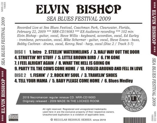 ELVIN BISHOP / SEA BLUES FESTIVAL 2009 (2CDR)