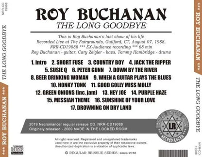 ROY BUCHANAN / THE LONG GOODBYE (1CDR)