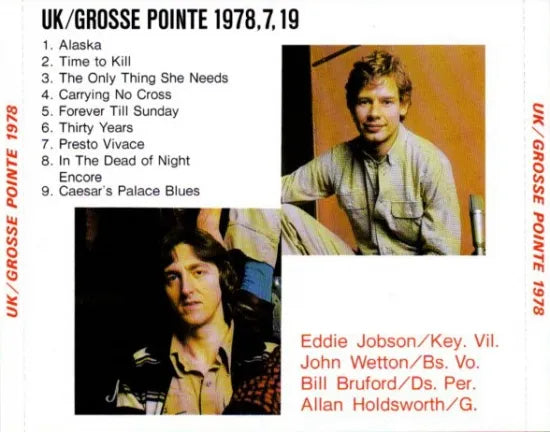 UK / GROSSE POINTE 1978,7,19 (1CD)