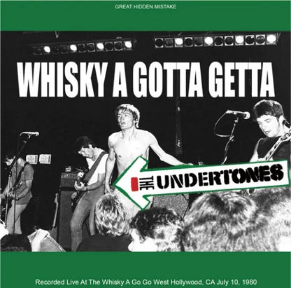 THE UNDERTONES / WHISKY A GOTTA GETTA (1CDR)
